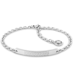 Сребърна дамска гривна от неръждаема стомана Tommy Hilfiger снимка