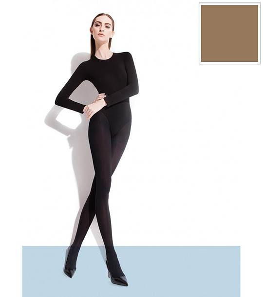 Кафяв чорапогащник 60 DEN ROZA снимка