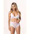 Бели моделиращи памучни бикини Molly-2 снимка