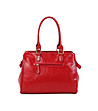 Голяма червена дамска чанта-1 снимка