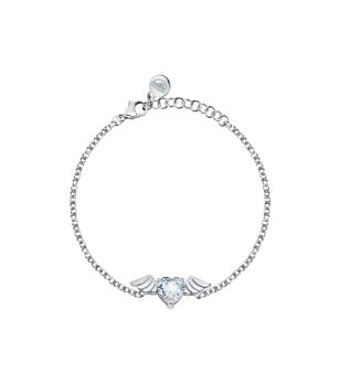 Сребриста гривна с крило и сърце Chiara Ferragni снимка