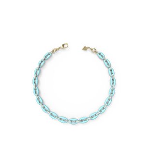 Дамска гривна в тюркоаз Guess POP LINKS снимка