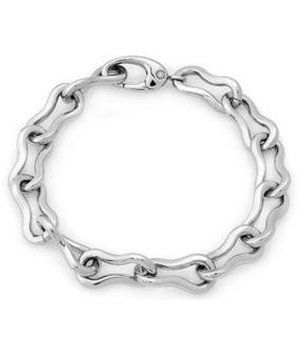 Сребриста дамска гривна от неръждаема стомана Morellato снимка