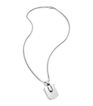 Мъжко стоманено колие с висулка Morellato снимка