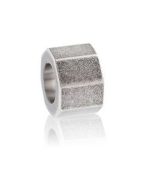 Мъжки сребрист пръстен от стомана Sector снимка