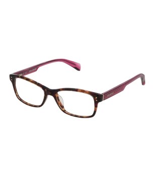 Дамски рамки за очила в кафяв и розов цвят снимка