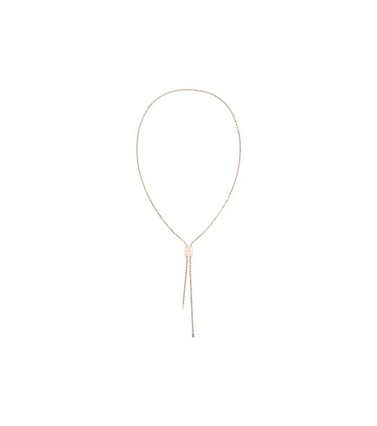 Дамско златисто колие от неръждаема стомана  снимка