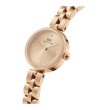 Дамски розовозлатист часовник с метална верижка-1 снимка