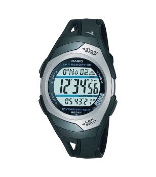 Черносив дигитален унисекс часовник снимка