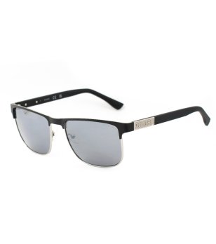 Мъжки слънчеви очила в черно и сиво  снимка