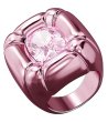 Дамски розов пръстен DULCIS с кристал Swarovski -1 снимка