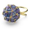 Дамски златист пръстен с лилав кристал CURIOUS-1 снимка