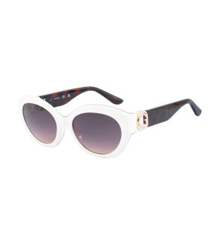 Дамски бели слънчеви очила  снимка