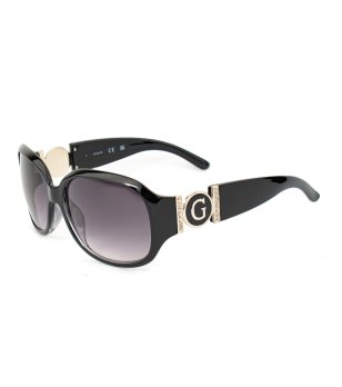 Дамски слънчеви очила в черно  снимка