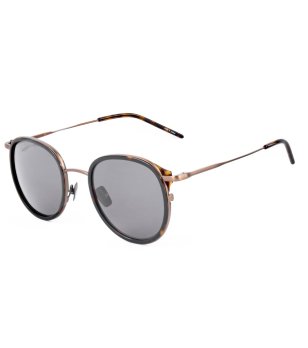 Кафяви слънчеви очила с титаниева рамка снимка