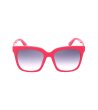 Дамски розови слънчеви очила с градиентни лещи-1 снимка