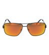 Мъжки слънчеви очила с черна метална рамка и оранжеви стъкла Champion-1 снимка