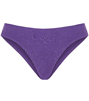 Лилаво долнище на бански с бразилска кройка снимка