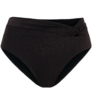 Черно долнище на бански с висока талия ECLIPSE снимка