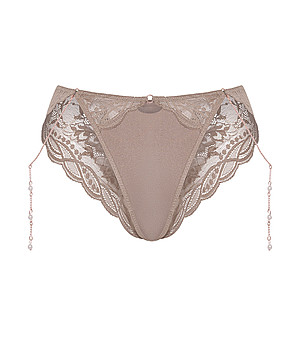 Кафяви бразилиани с дантела CHARMING снимка