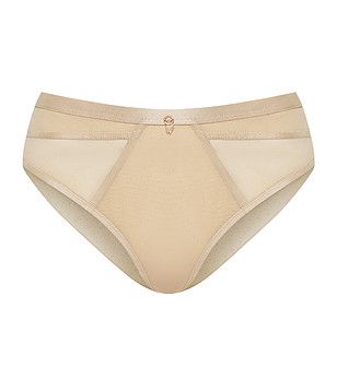 Бежови бикини с брокатени части FRAMED BEAUTY снимка