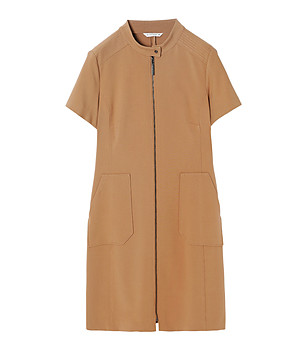 Рокля в цвят камел MANTOKI снимка