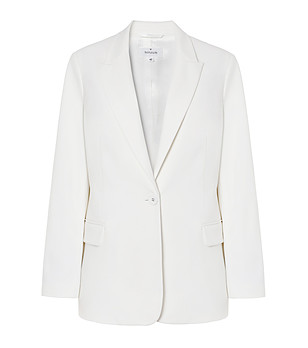 Дамско сако в екрю LAMIA 2 снимка