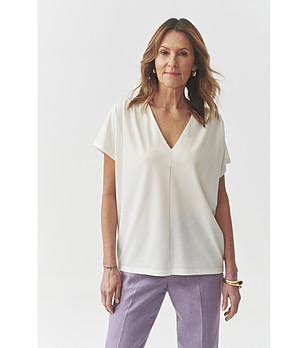 Дамска блуза в екрю  KALA снимка