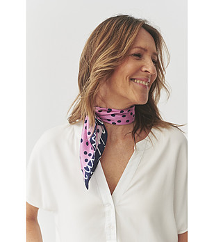 Бяла блуза с къс ръкав MARELLI снимка