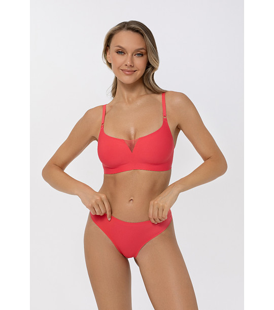 Розови прашки с ниска талия TENDER SKIN снимка