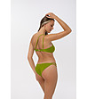 Маслиненозелено горнище на бански с асиметрично деколте MACAWE-3 снимка
