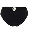 Черно долнище на бански с метална апликация METAMORPHOSE-4 снимка