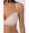 Бежов дантелен сутиен GORGEOUS-2 снимка