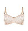 Бежов дантелен сутиен GORGEOUS-3 снимка