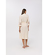 Бежов халат с дантела DREAMER-1 снимка