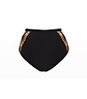 Черни бикини с висока талия с бродерия CONSORT-1 снимка