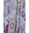 Дълга пола с пайсли принт SATINI 3-4 снимка
