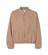 Бежово дамско яке тип бомбер SAKALINO-2 снимка