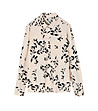 Дамска риза в екрю с флорален десен BASIL-2 снимка