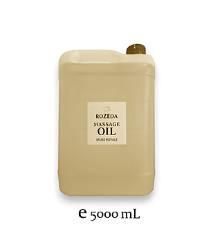 Професионално масажно масло Кралски мускус 5000 мл снимка