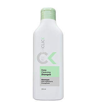 Шампоан за дълбоко почистване FreshClick 250 мл с черен въглен снимка