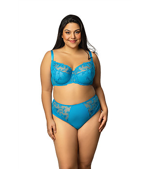 Син сутиен с полумеки чашки BRITNEY снимка