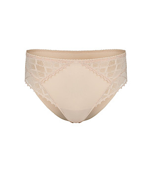 Бежови бикини с висока талия HOLLY снимка