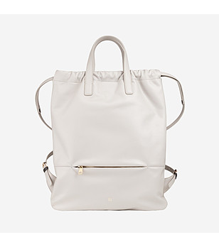 Перлена кожена раница ELLESMERE снимка