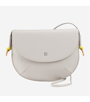 Перлено бяла дамска чанта през рамо SKYE снимка