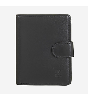 Черен дамски портфейл BILBAO снимка