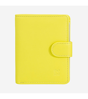 Жълт дамски портфейл с RFID защита BILBAO снимка