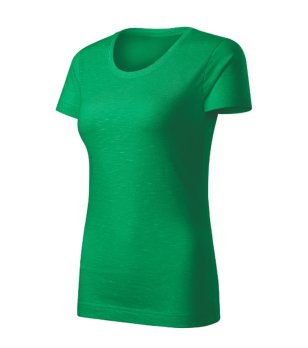 Зелена дамска тениска Vini от органичен памук снимка