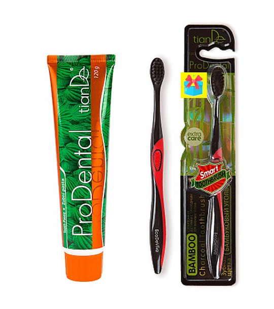 Комплект от паста за зъби Продентал с четка за зъби снимка