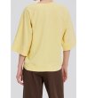 Дамска жълта блуза-3 снимка
